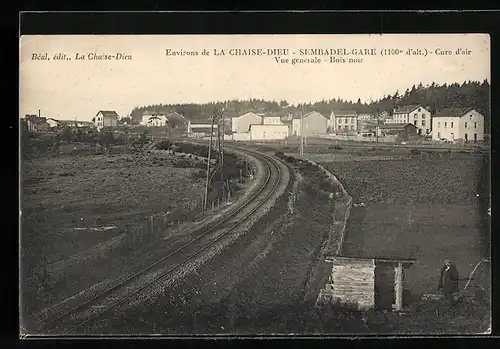 AK Sembadel-Gare, Vue générale, Bois noir