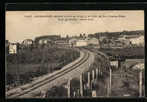 AK Sembadel-Gare, Vue generale, Bois noir