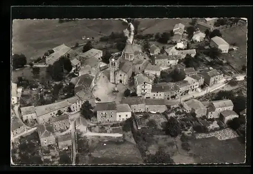 AK Raucoules, Vue generale aerienne