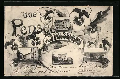 AK St-Pal-St-Romain, Ansichten aus dem Ort