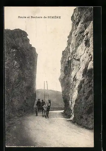 AK Rochers, Route et Rochers de Semène