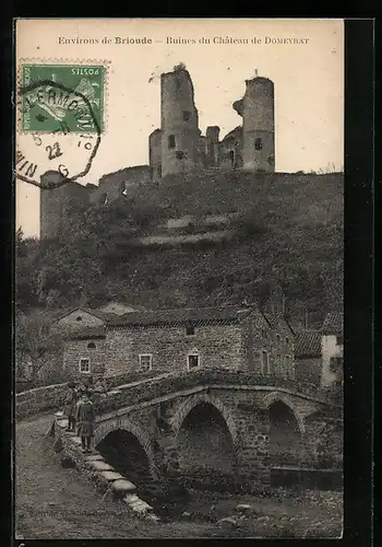 AK Domeyrat, Ruines du Chateau