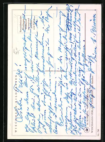 Künstler-AK Matthäus Schiestl: Wintermärchen - Christkind mit Kerze