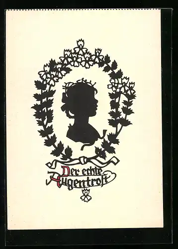 Künstler-AK Georg Plischke: Junge Frau im Profil