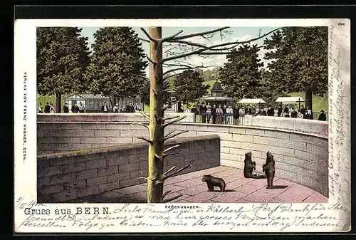 AK Bern, Partie am Bärengraben