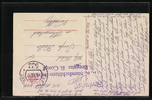 Foto-AK Amag Nr. 62010 /5: Soldat verlebt glückliche Stunden mit der Liebsten