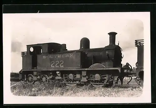 AK Southern Locomotive 222, englische Eisenbahn