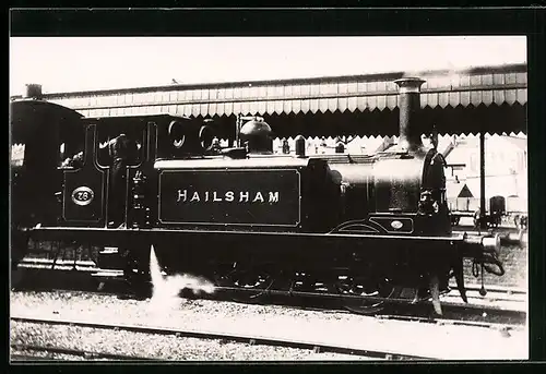 AK Locomotive Hailsham, englische Eisenbahn