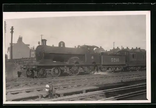 AK Locomotive 5210, englische Eisenbahn
