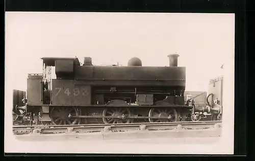 AK Locomotive 7493, englische Eisenbahn