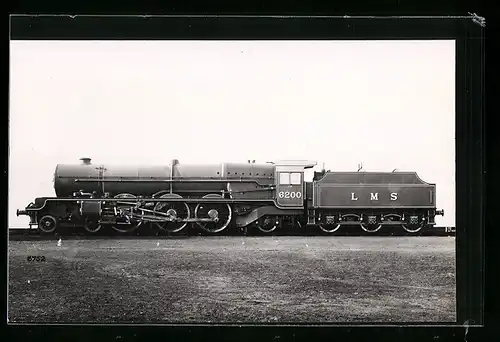 AK LMS Locomotive 6200, englische Eisenbahn