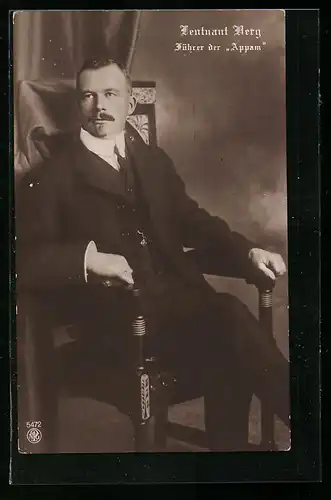 AK Kapitän Leutnant Berg, Führer der Appam