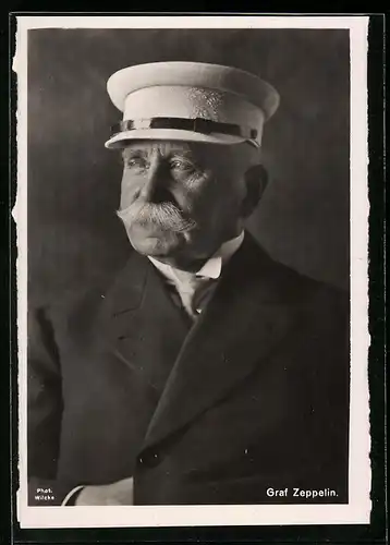 AK Portrait Graf von Zeppelin