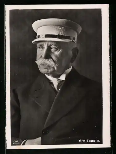 AK Portrait Graf von Zeppelin