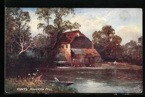 Künstler-AK Raphael Tuck & Sons Nr. 7535: Hunts, Houghton Mill