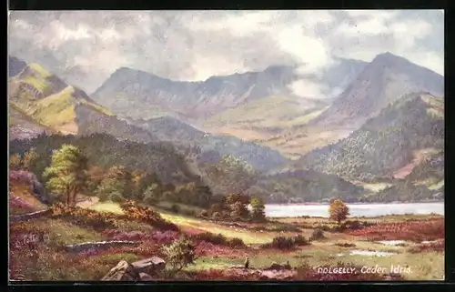 Künstler-AK Raphael Tuck & Sons Nr. 7095: Dolgelly, Cader Idris