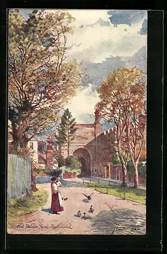 Künstler-AK Raphael Tuck & Sons Nr. 6251: Richmond, Old Palace