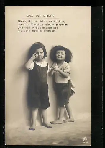 Foto-AK RPH Nr. 2512 /4: Max und Moritz