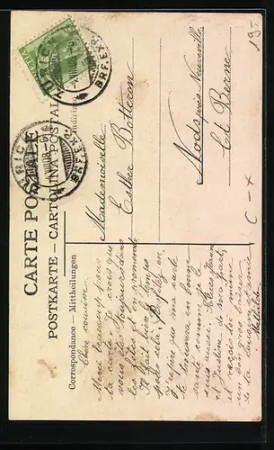 AK Zürich, Hotel Augustiner Hof