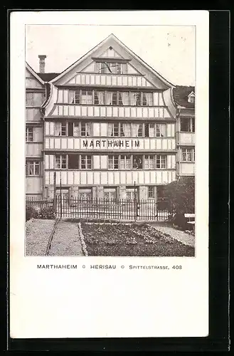 AK Herisau, Marthaheim, Spittelstrasse 408