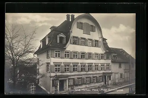 AK Herisau, Haus an der Schmidgasse