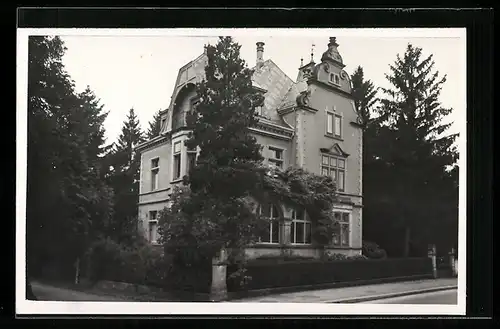 AK Küsnacht, Kreuzung an einer Villa