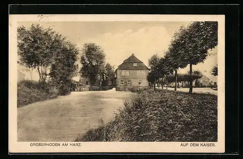 AK Grossrhüden a. Harz, Auf dem Kaiser