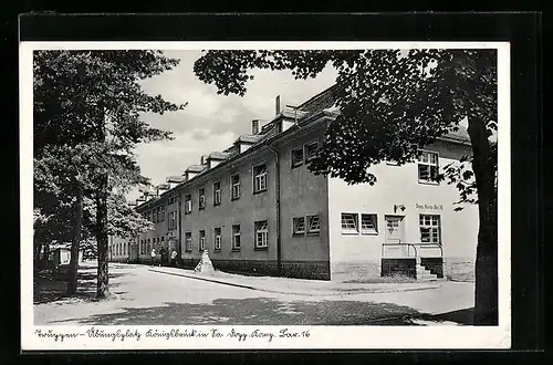 AK Königsbrück i. Sa., Truppenübungsplatz, Doppelkomp.-Bar. 16