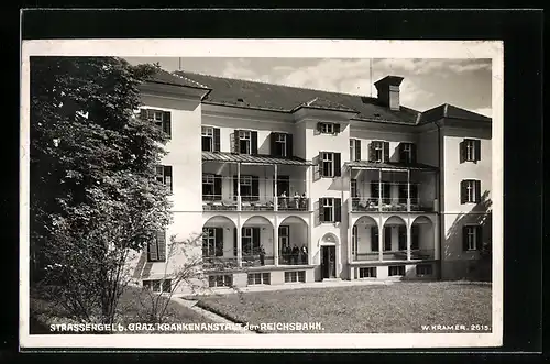 AK Strassengel b. Graz, Krankenanstalt der Reichsbahn