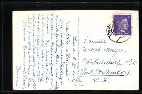 AK Strassengel b. Graz, Krankenanstalt der Reichsbahn