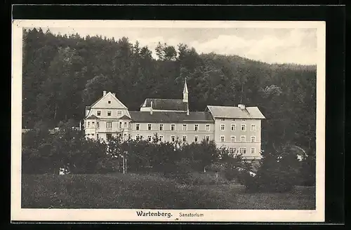 AK Wartenberg, Anblick des Sanatoriums
