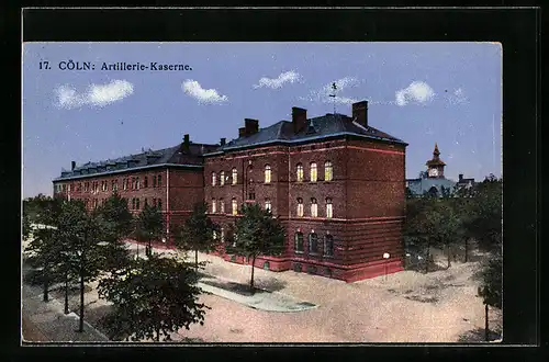 AK Köln-Riehl, Artillerie-Kaserne