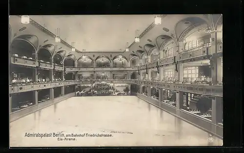 AK Berlin, Eis-Arena im Admiralspalast am Bahnhof Friedrichstrasse