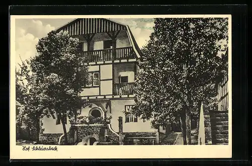 AK Brensbach /Odw., Hotel Luftkurort Hof Schleiersbach F. Böhm
