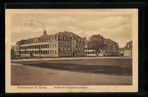 AK Leipzig, Krankenhaus St. Georg, Lungenkrankenhäuser