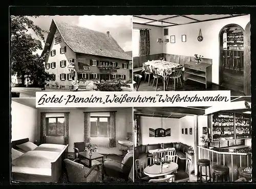AK Wolfertschwenden /Allgäu, Hotel-Restaurant-Pension Weissenhorn, Bes. Johann Weissenhorn