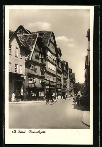 AK Alt-Kassel, Blick in die Kastenalsgasse