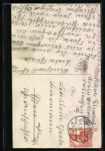 AK Solingen, Neue evang. Kirche an der Grünewalderstrasse