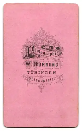 Fotografie W. Hornung, Tübingen, Mädchen tragen Tübinger Tracht, koloriert