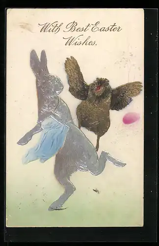 Präge-AK Huhn und Osterhase