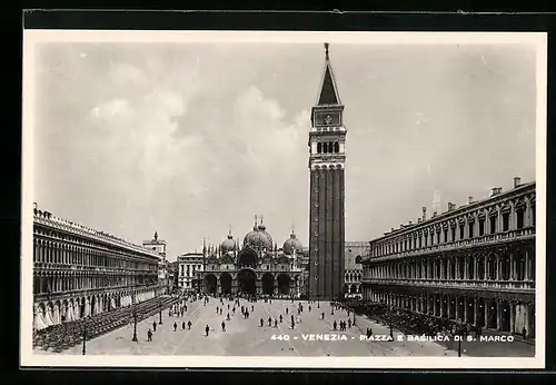 AK Venezia, Piazza e Basilica di S. Marco