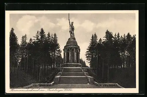 AK Hermannsdenkmal im Teutoburger Wald