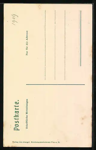 AK Ulm, Münster, Choransicht