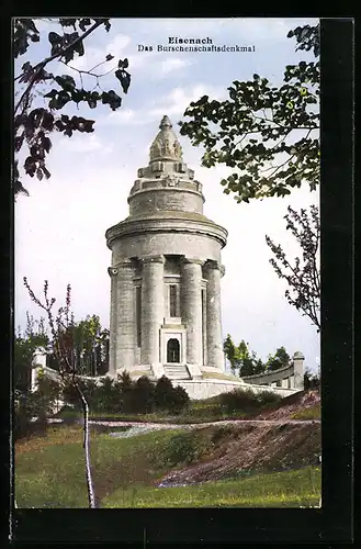 AK Eisenach, Das Burschenschaftsdenkmal