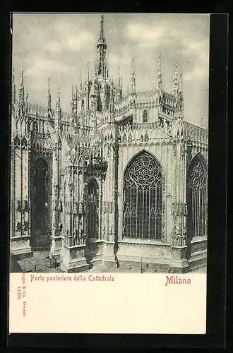 AK Milano, Parte posteriore della Cattedrale