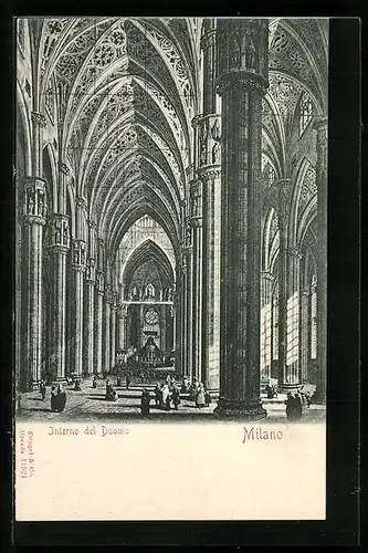 AK Milano, Interno del Duomo