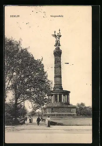 AK Berlin, Partie an der Siegessäule