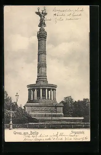 AK Berlin, Partie an der Siegessäule