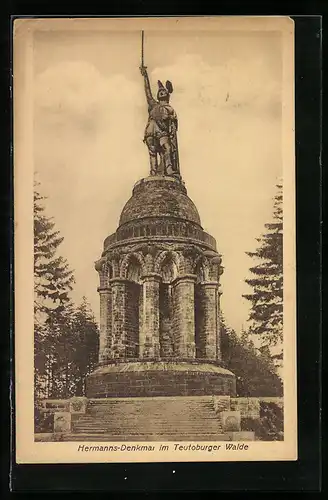 AK Hermanns-Denkmal im Teutoburger Wald