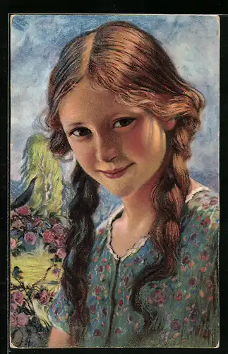 Künstler-AK Stengel & Co. Nr. 29321: Lehmann-Dumont: Isolde